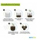 Mipatex Woven Fabric Grow Bags 6 x 6 inch (Pack of 10)
